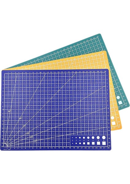 Adet A4 Kesme Mat Pad Patchwork Kesim Pedi Patchwork Araçları Diy Aracı Kesme Tahtası Çift Taraflı Kendini Iyileştiren Kesme Pedi (Yurt Dışından)