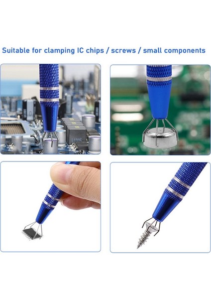 Ic Kart Çıkarıcı Elektronik Bileşen Parçaları Tutucu Bilgisayar Metal Kapmak El Çıkarma Aracı (Yurt Dışından)