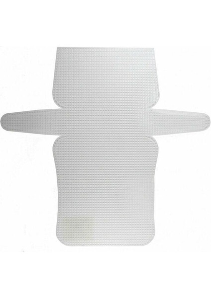 Plastik Çanta Kanvası Beyaz (43X21 Cm)