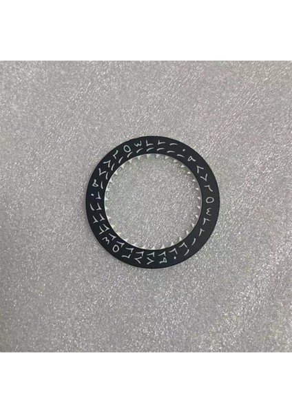 Yeşil Aydınlık Tarih Disk Tamir Parçaları NH35 Hareketi Arapça Yazı Tipi Gece Lambası Takvim Disk Aksesuarları (Yurt Dışından)