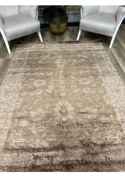 Hoom Rugs Overdye 501 Vizon Doğal Bambu Viskon Halı