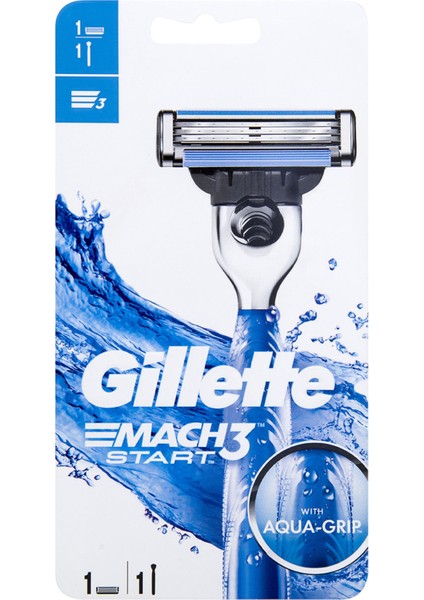 Gillette Mach 3 Start Tıraş Makinesi 1 Up