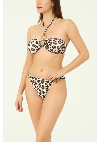 Straplez Aksesuarlı Bikini Takım modelleri