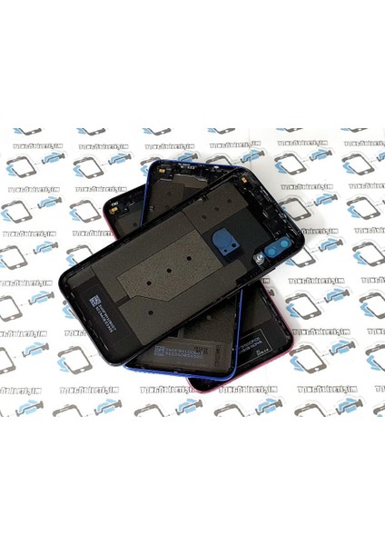 Xiaomi Mi Play Kasa Arka Pil Batarya Kapağı Kasa (Tuş) Siyah