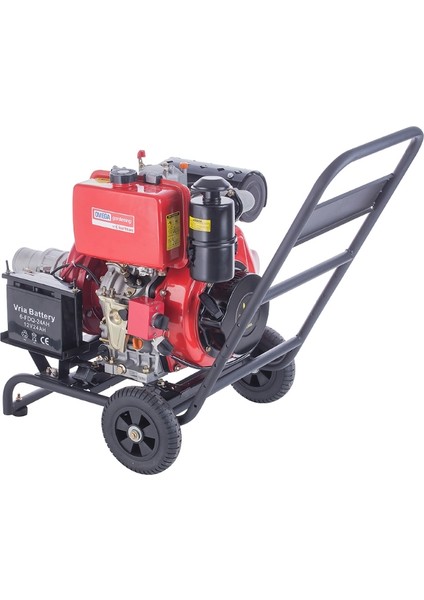 Yüksek Basınçlı Dizel Su Motoru 3'' (Marşlı)