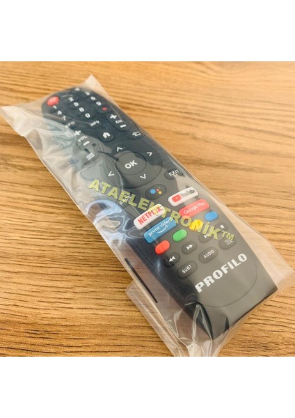 Orginal Profilo Onvo - Lg - Saba - Blackpunt Android Tv Kumanda Netflix - Youtube Ses Komut Yoktur fırsatları
