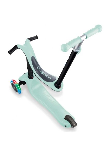 Go Up Sporty Işıklı Scooter - Pastel Yeşil