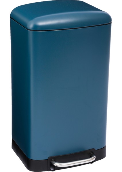Simply Smart Ariane 30 Lt Metal Çöp Kovaları Petrol Mavisi