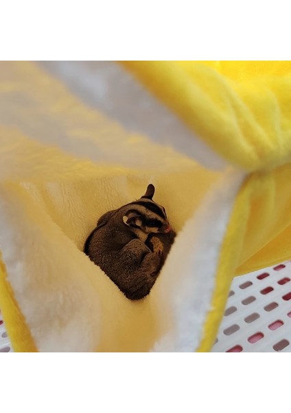 A-Pk-S Stili Peluş Hamster Hamak Çift Katmanlı Kalınlaşmak Sıcak Uyku Tulumu Yuva Asılı Kafes Ev Için Sincap Gelincik Tavşan Pet Yatak (Yurt Dışından) indirimleri