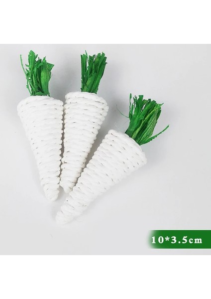 Çok Renkli Stil 6 Adet Hamster Tavşan Çiğneme Oyuncak Saman Halat Bite Eziyet Diş Oyuncaklar Mısır Havuç Diş Temizleme Turp Molar Oyuncaklar Pet Malzemeleri (Yurt Dışından) indirimleri