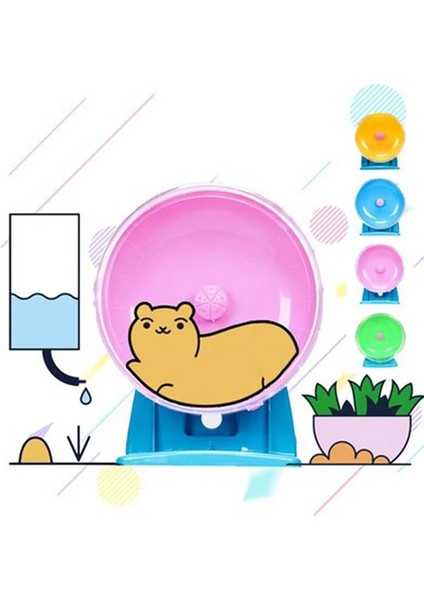 Rastgele 1 Adet Tarzı Sessiz Spor Plastik Koşu Egzersiz Tekerleği Makaralı Tekerleği Gine Pet Domuz Oyuncakları Hamster Tekerleği Küçük Hayvanlar Koşu Diski Oyuncakları (Yurt Dışından) modelleri