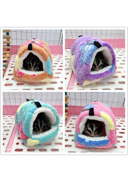 Denizyıldızı Pembe Tarzı 14X12 Mini Gine Domuzları Uyku Yatakları Yumuşak Pamuklu Küçük Pet Tavşan Sıçan Hamster Yatak Evi Llas Sincap Yatak Yuva Kafesi (Yurt Dışından) fırsatları