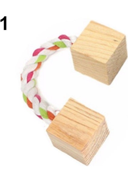 No.1 Tarzı Ahşap Mini Egzersiz Çiğnemek Diş Bakımı Molar Oyuncak Tavşan Lla Hamster Pet Pet Ürünleri Için Köpek Aksesuarları Ekipman Araçları (Yurt Dışından)
