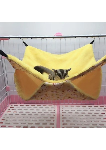 Pembe Tarzı L Beden Pet Hamak Çift Katmanlı Yumuşak Kış Sıcak Lla Sincap Asılı Yuva Hamster Uyku Yatağı Küçük Hayvanlar De (Yurt Dışından) fırsatları