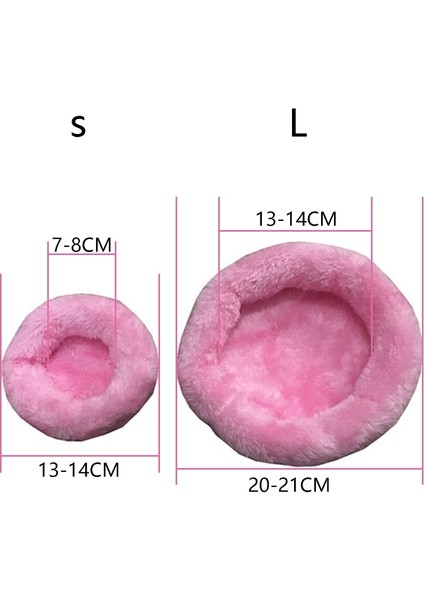 Kırmızı Stil L Beden 5 Renk Hamster Yuva Pedi Kadife Sıcak Pet Yuva Arctic Yastık Hamster Kirpi Lla Tavşan Pet Yatak Pet Malzemeleri (Yurt Dışından) indirimleri