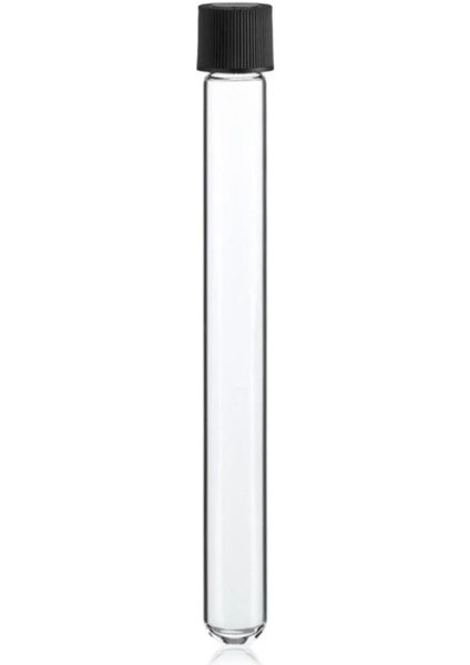 Deney Tüpü Cam Vida Kapaklı 16×160 mm 8'li