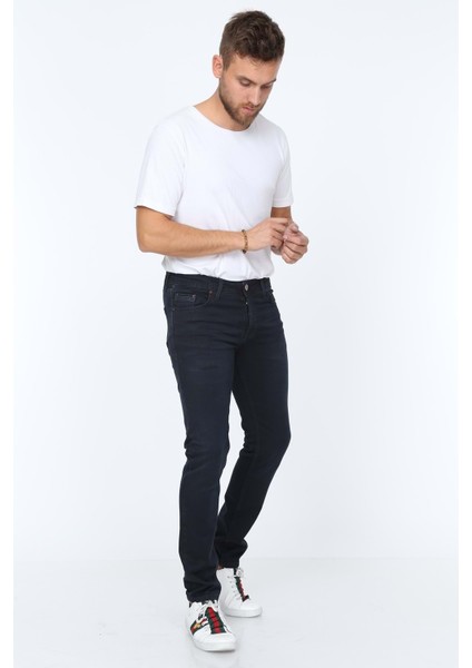 Digital Jeans Dar Kesim Slim Fit Erkek Kahve Tint Kot Pantolon