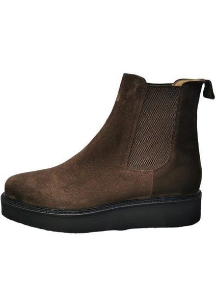 Boy Uzatan Erkek Bot 340 Kahverengi Süet