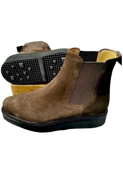 Boy Uzatan Erkek Bot 340 Kahverengi Süet indirimleri