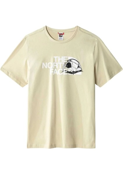 M S/s Graphıc Half Dome Tee Erkek Tişört NF0A7R3A3X41