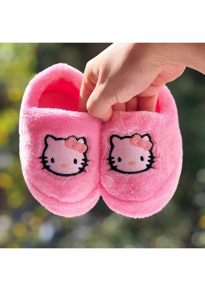 Hellokity Figürlü Kız Çocuk Panduf ,kaydırmaz Taban Ev Ayakkabısı , Anaokulu Kreş Ayakkabısı fiyatları