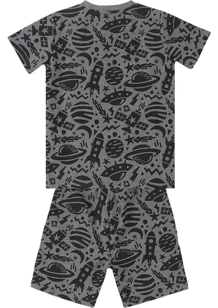 Uzay Roket Erkek Çocuk T-Shirt Şort Takım fırsatları