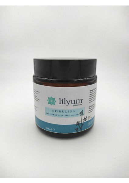 Lilyum Etik Bakım Spirulina Yüz Temizleme Jeli - Yağlı Ciltler -100ML