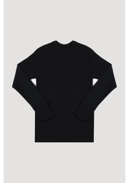 Siyah Pamuklu Termal İçlik Takımı Erkek Çocuklar İçin Konforlu Seçim fiyatları