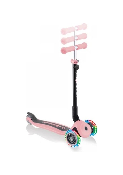 Go Up Foldable Plus Işıklı Scooter - Pastel Pembe