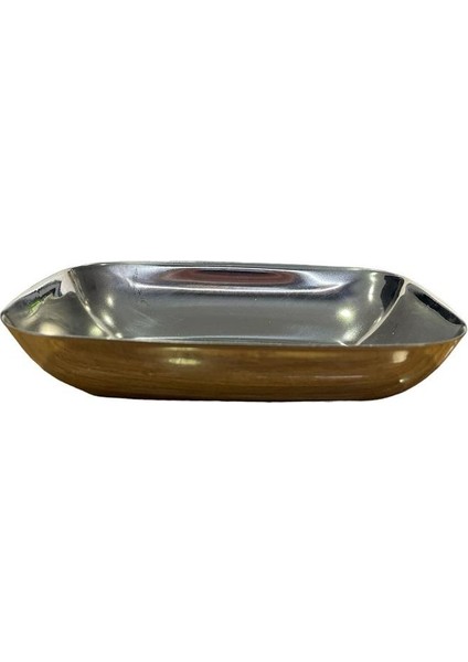 Çelik Kayık Tabak 304 12CM