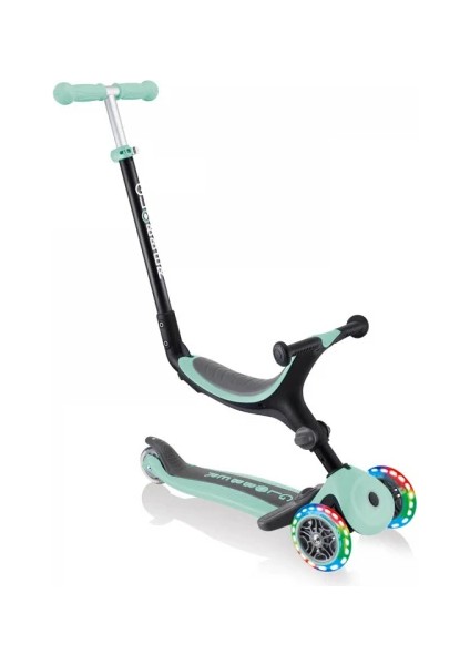 Go Up Foldable Plus Işıklı Scooter - Mint Yeşil