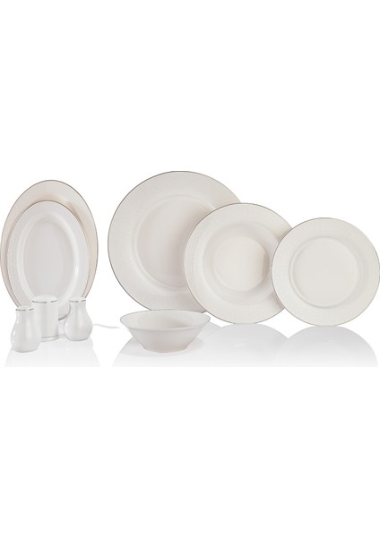 Mila Yemek Takımı-56 Parça- PLATIN02