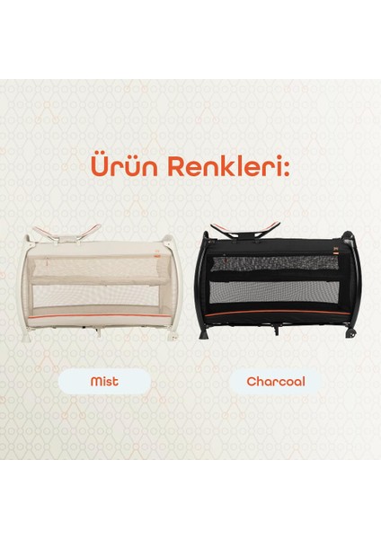 Joy Oyun Parkı & Seyahat Yatağı - Charcoal