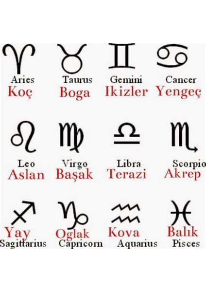 Terazı Bürcüna Özel Hayvan Sembolü Hedıyelık Kolye