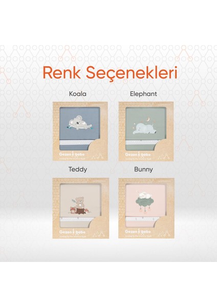 Hero Nakışlı Bebek & Çocuk Yorgan Kılıfı (100x135) Koala