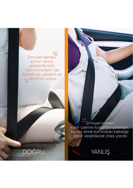 Hamilelik Emniyet Kemeri Ayarlayıcısı modelleri