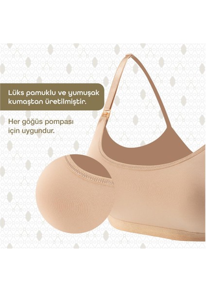 Bmom Serbest Eller Pompa Sütyeni Vizon indirimleri