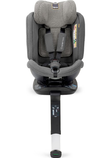 Copernico i-Size 360 Dönebilen Bebek Oto Koltuğu 40-145 cm (Doğumdan 12 Yaşa Kadar) - Stone Grey