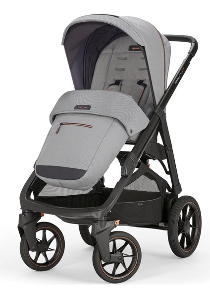 Aptica XT Bebek Arabası & Darwin Ana Kucaklı, Portbebeli, Stantlı, 4'lü Sistem - Horizon Grey