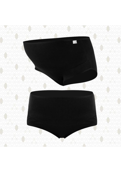 Yüksek Bel Hamilelik ve Lohusalık Külodu Siyah fırsatları