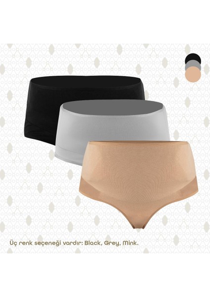 Yüksek Bel Hamilelik ve Lohusalık Külodu Siyah