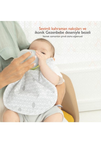Hero 3'lü Yenidoğan Bebek Önlük Seti Bunny