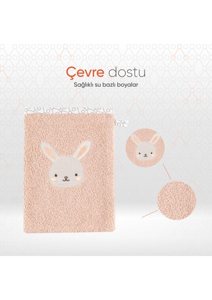 Hero Nakışlı Bebek ve Çocuk Banyo Kesesi Bunny