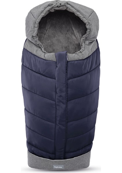 Kışlık Bebek Arabası Tulumu (9-48 Ay) - Blue