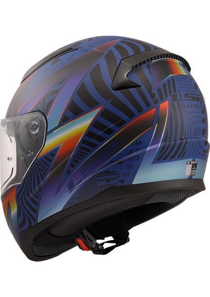 Rapid 2 Optik Kapalı Motosiklet Kaskı