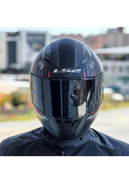 Rapid 2 Clawn Full Face Motosiklet Kaskı Siyah Vizörlü fırsatları