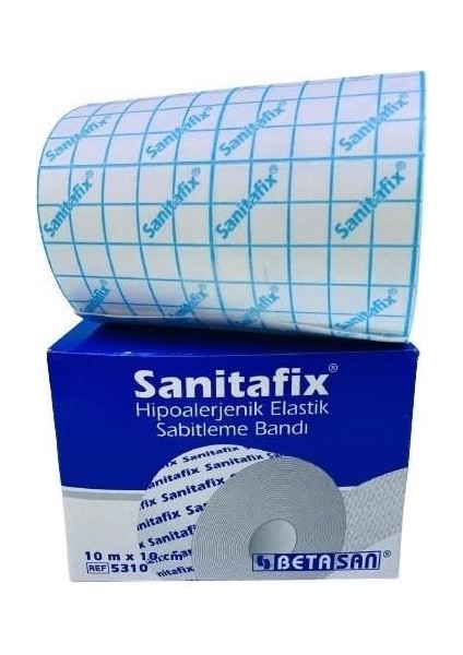 Sanitafix Hipoalerjenik Flaster 10 cm x 10 m