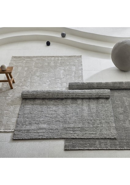 Verla Code Modern Tasarım Özel Dokuma Halı - Beyaz modelleri