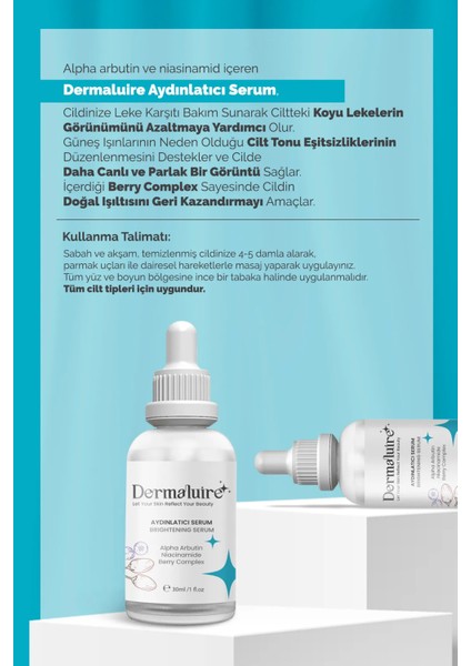 Aydınlatıcı Ve Leke Karşıtı Bakım Seti ( Leke Karşıtı Krem, Aydınlatıcı Serum )