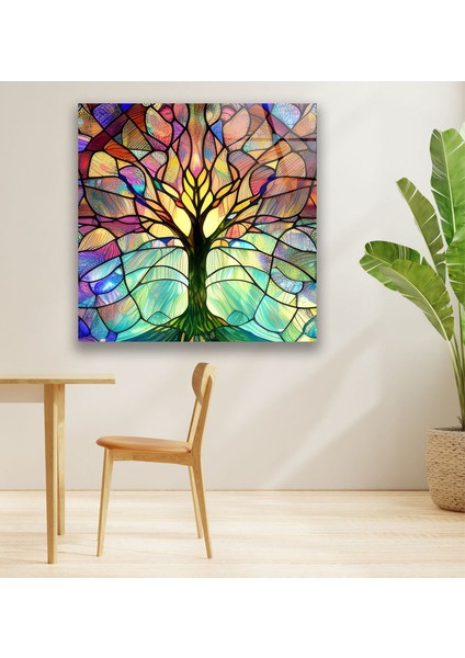 Hayat Ağacı Temperli Cam Duvar Tablosu indirimleri